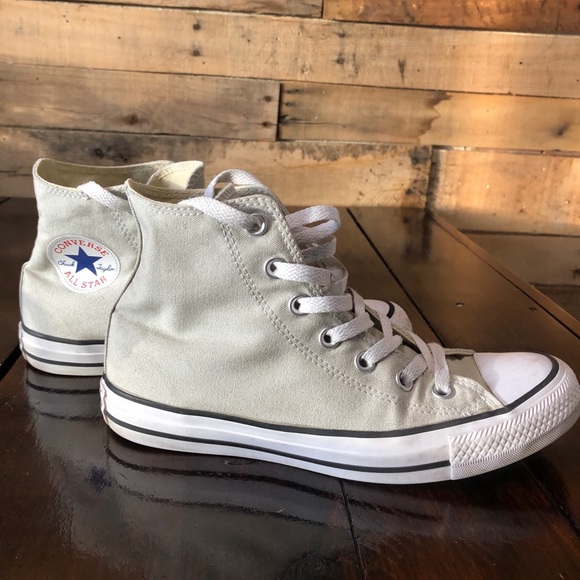 Converse Shoes - Tan high top Chuck Taylor Classic